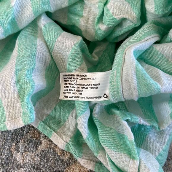 Stoney clover striped Crop top tank top - Picture 4 of 4